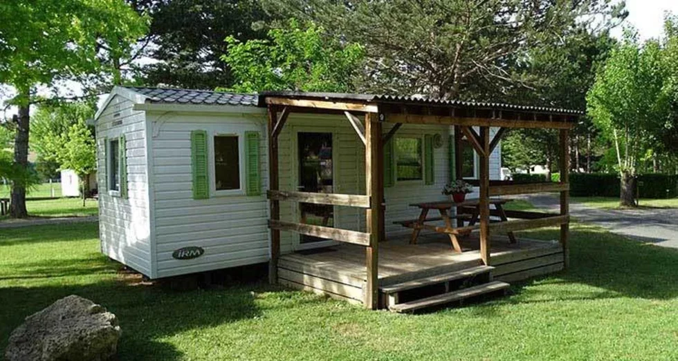 Mobilhome confort - Camping St Martin en Aveyron