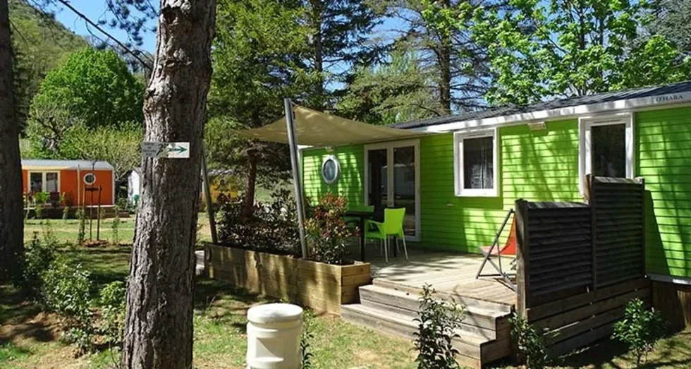 Mobilhome grand confort - Camping St Martin en Aveyron